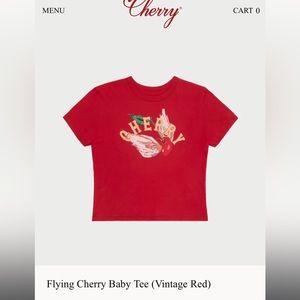 Cherry Los Angeles Baby Tee